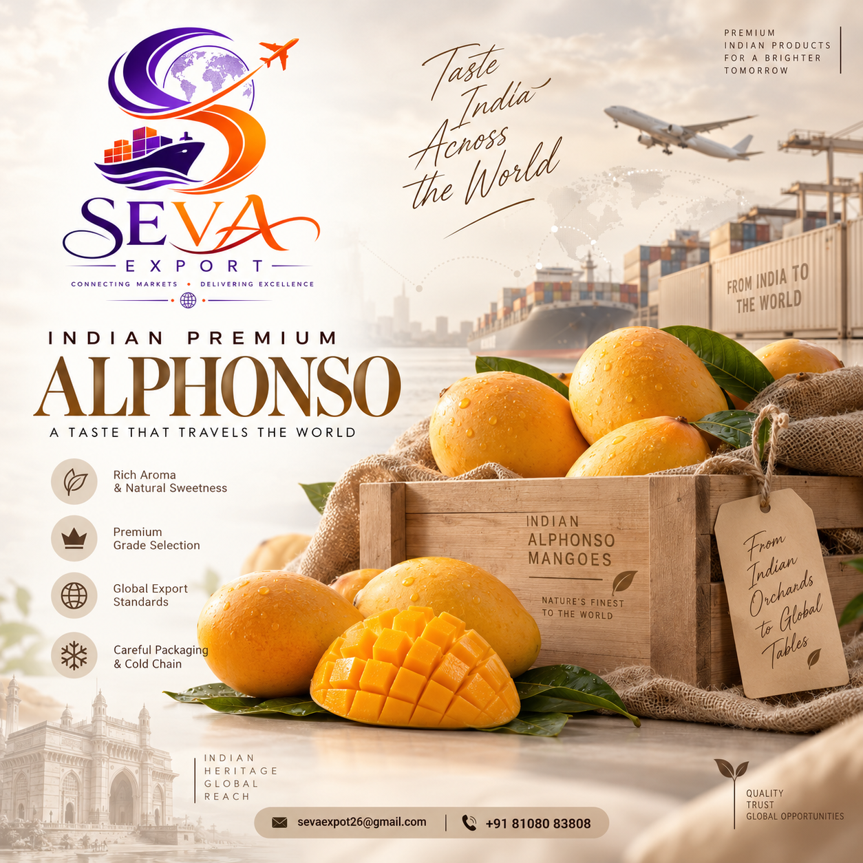 exporting Indian premium alphonso from kokan, devgad and ratnagiri
